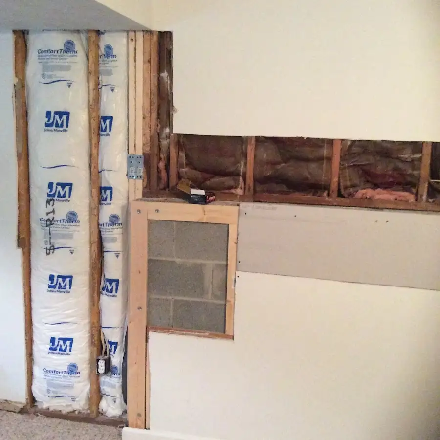 Wall insulation replacement during Structural Drying in Norcross